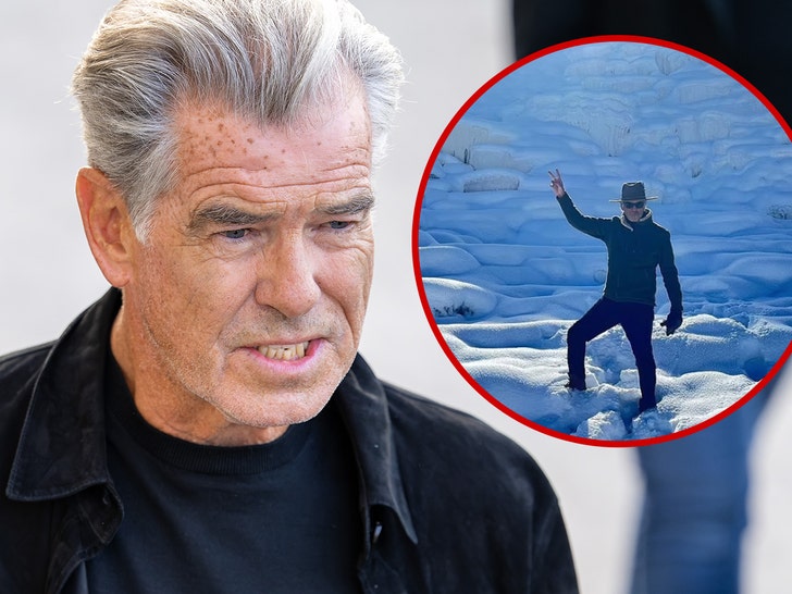 pierce brosnan mamoth circle
