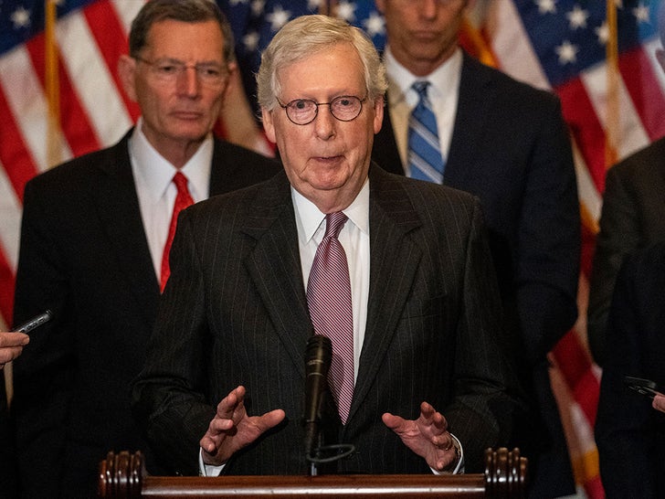 Mitch McConnell Hard At Work