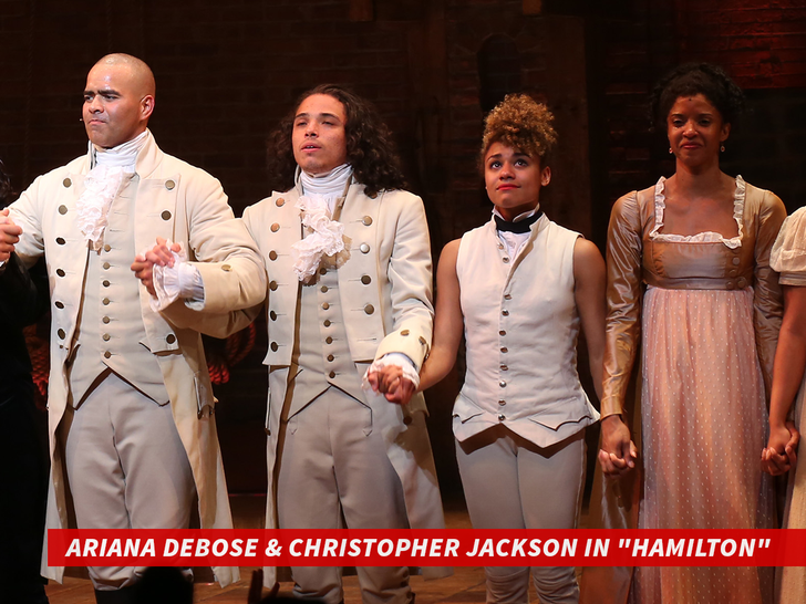 Ariana DeBose & Christopher Jackson in