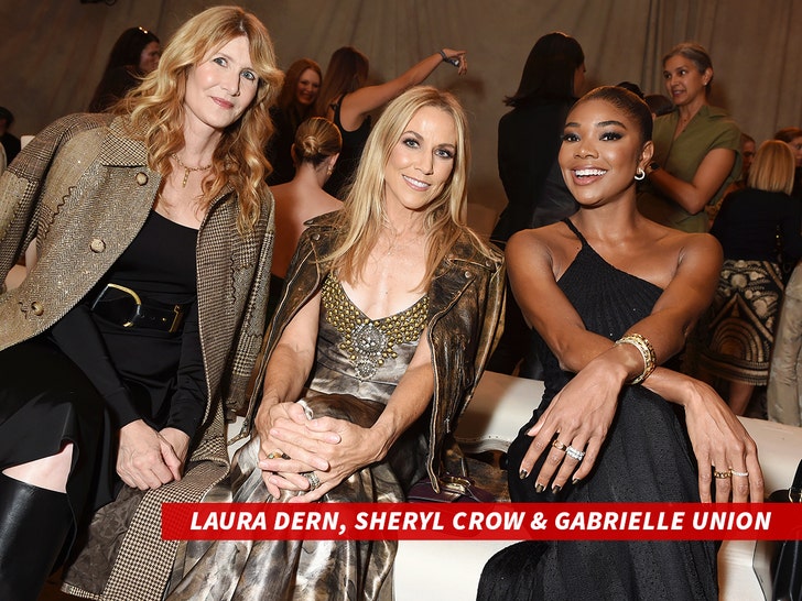 Laura Dern, Sheryl Crow and Gabrielle Union