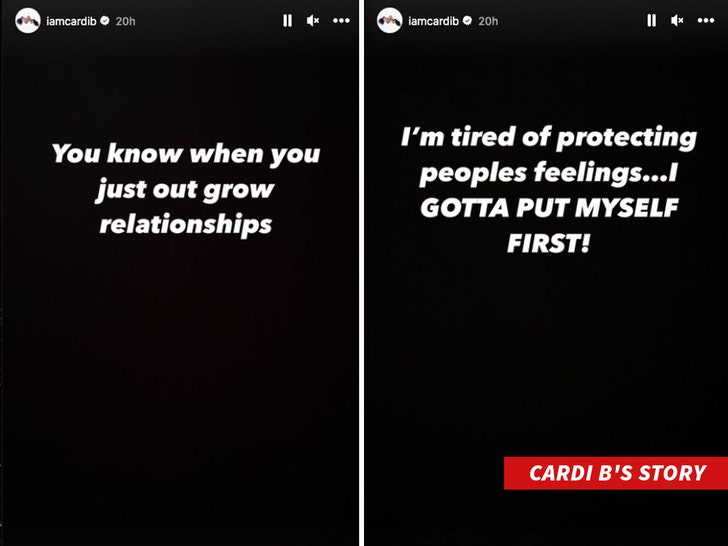 cardi b insta story 1