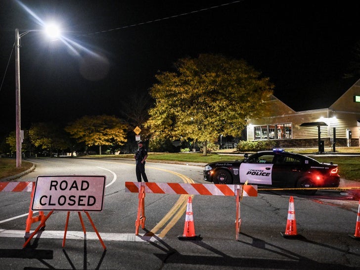 Mass Shooting In Maine -- Police On The Scene
