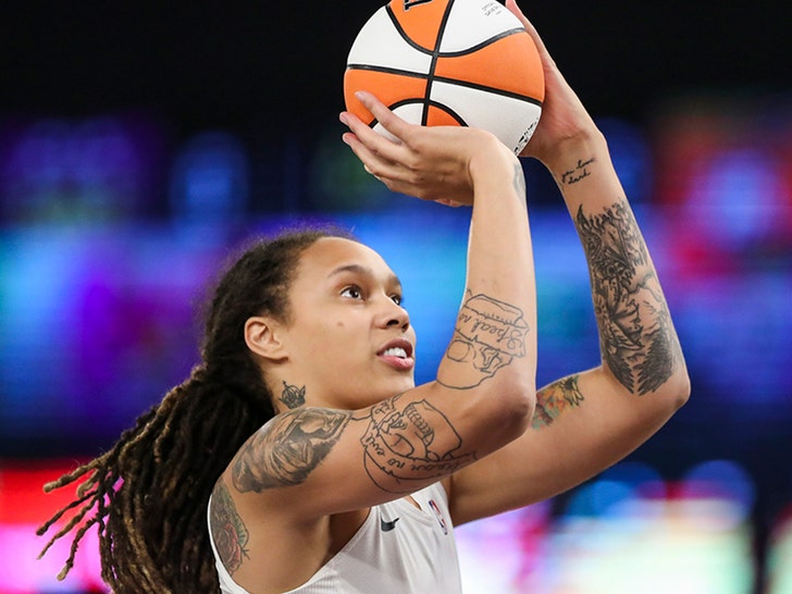 Brittney Griner on the Court