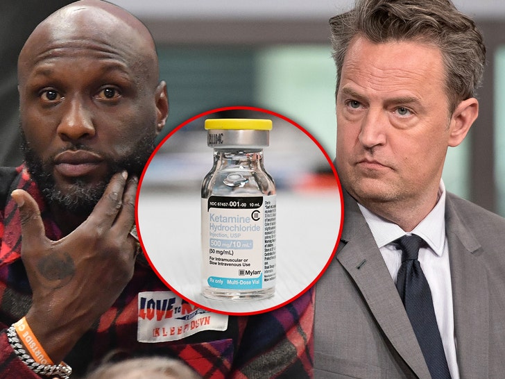 lamar odom and Matthew Perry