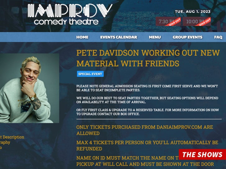 pete davidson the shows