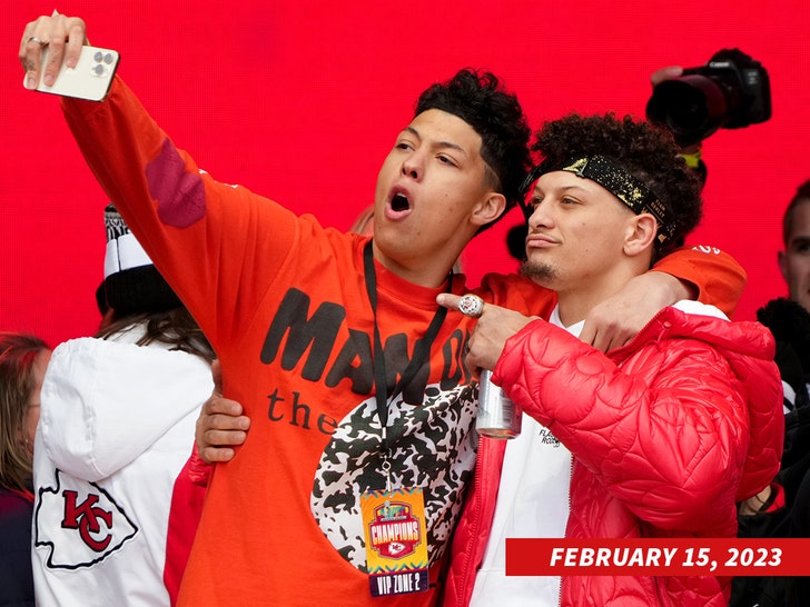 jackson and patrick mahomes together