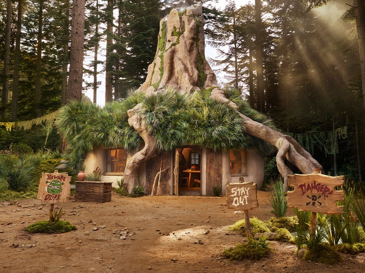 Shrek's Swamp Available On Airbnb