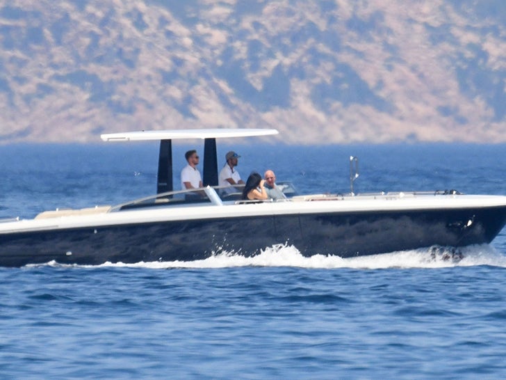 Jeff Bezos & Lauren Sanchez Leave Sardinia In Most Epic, Rich Fashion