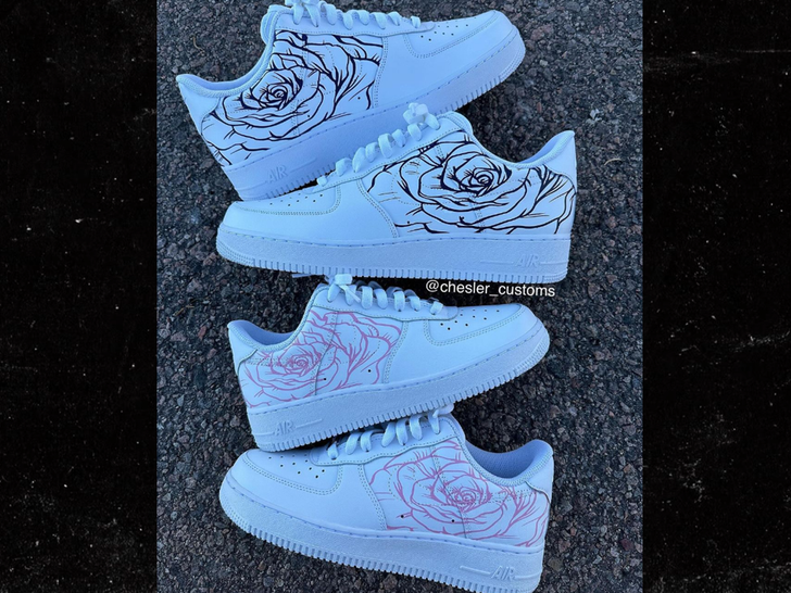 Dak Prescott Sarah Jane and custom sneakers