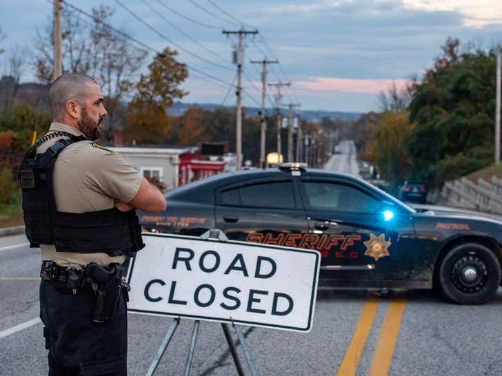 Mass Shooting In Maine -- Police On The Scene