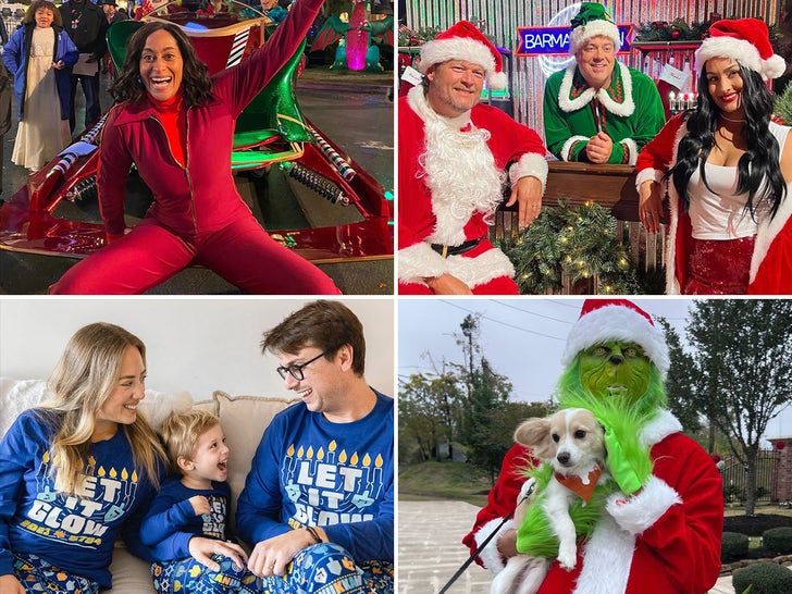 Stars Getting Into The Holiday Spirit 2023