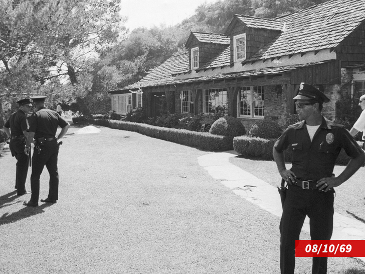 The Tate Murder Crime Scene