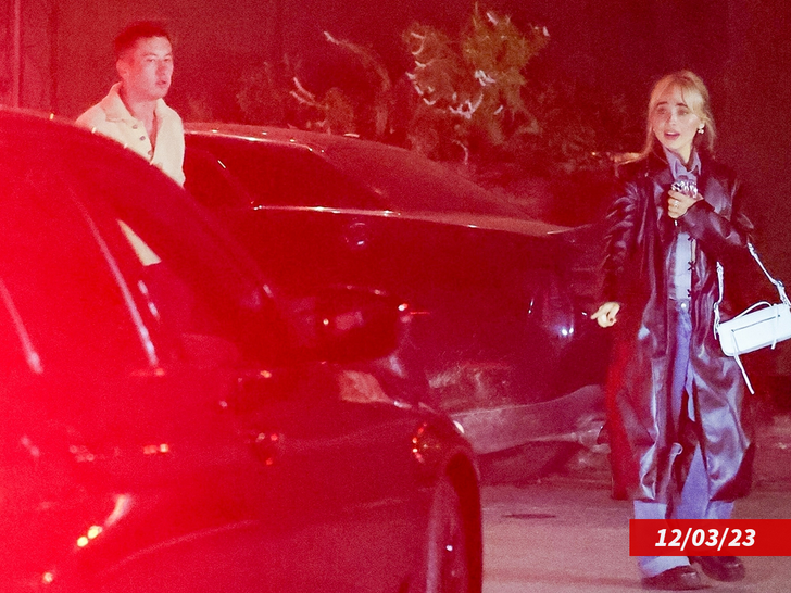 Sabrina Carpenter and Barry Keoghan