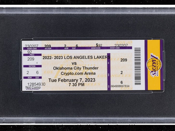 lakers ticket moments in time