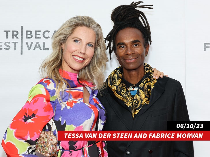 Tessa van der Steen and fabrice morvan