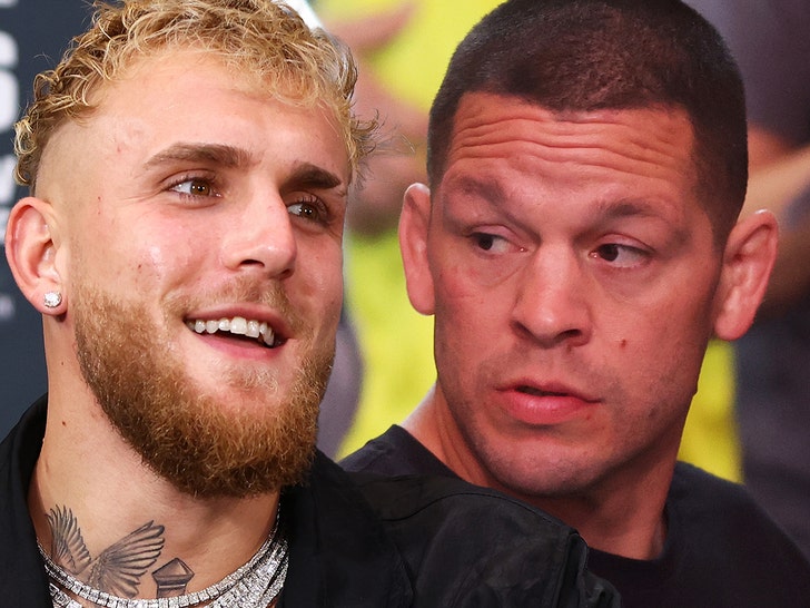 0805 jake paul happy nate diaz getty