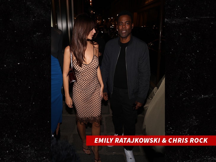 Emily Ratajkowski and Chris Rock