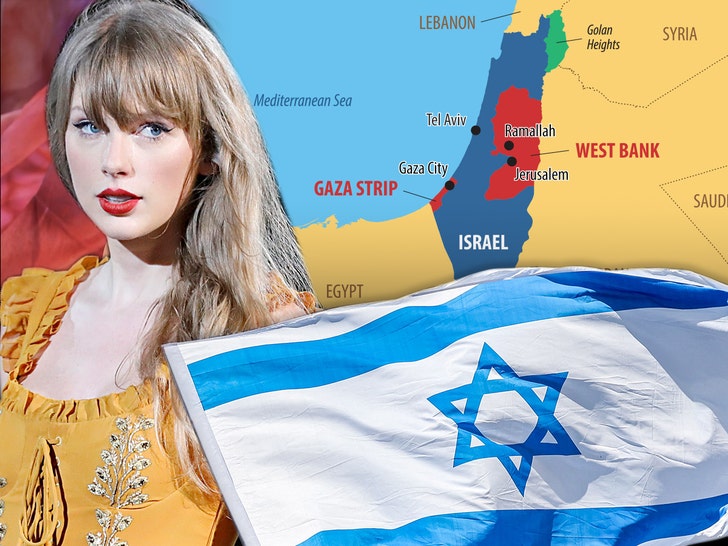 taylor swift israel map getty 2