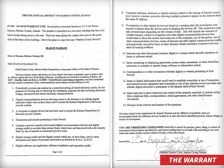 eric meyer warrant Kansas Reflector 2