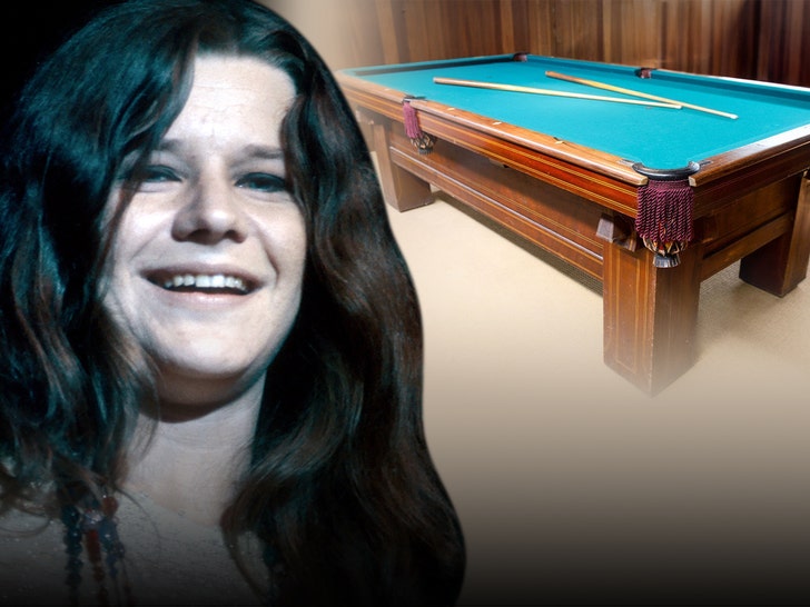 Janis Joplin and pool table getty juliens auction 1
