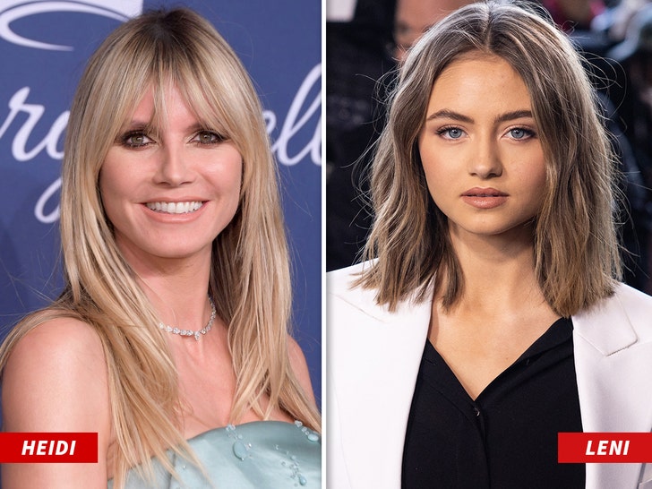 heidi and leni klum getty 1