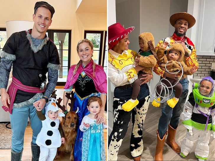 Celebrity Family Halloween Costumes