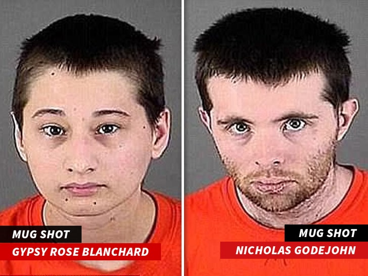 Gypsy Rose Blanchard Nicholas Godejohn mug shots Green County Sheriffs Department