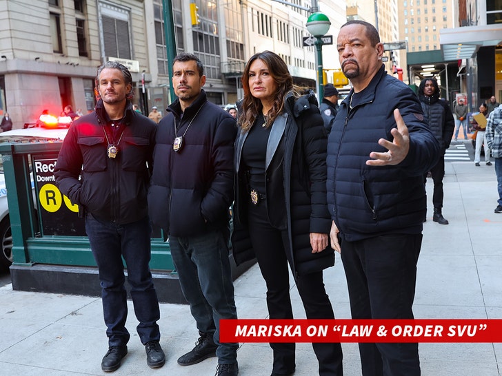 Mariska Hargitay on Law & Order SVU