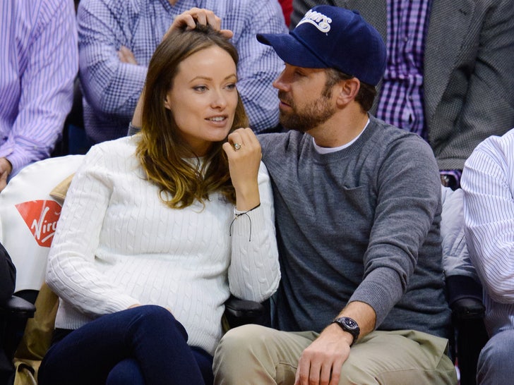 Olivia Wilde and Jason Sudeikis Happier Times