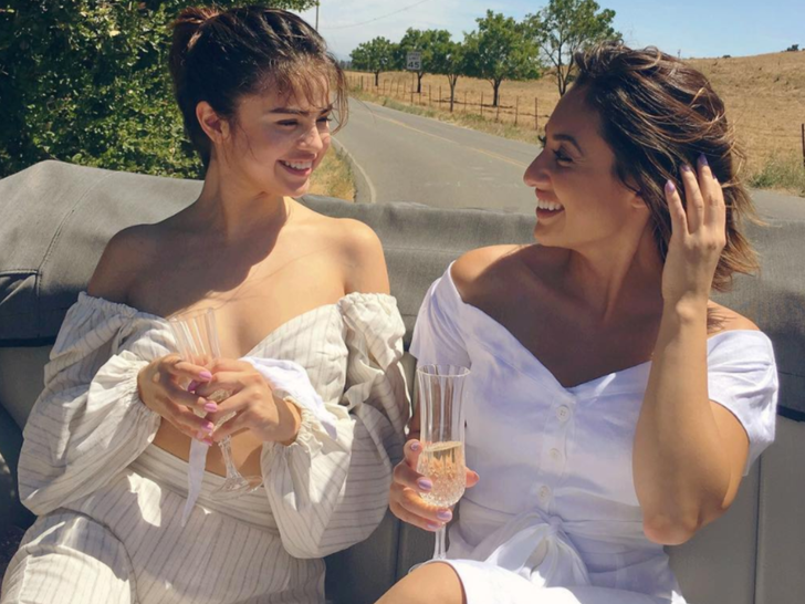Francia Raisa and Selena Gomez -- BFF Photos