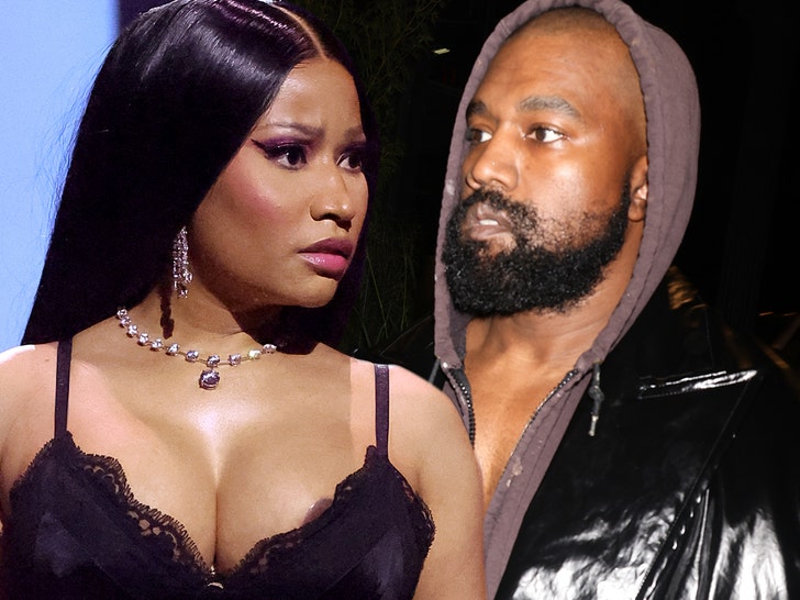 nicki minaj and kanye west getty 2