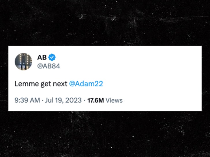 antonio brown adam 22 tweet
