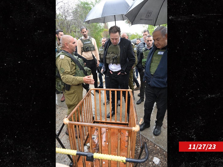 elon musk in israel getty 2