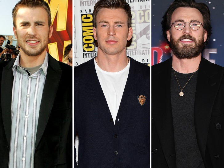 Chris Evans Through the Years