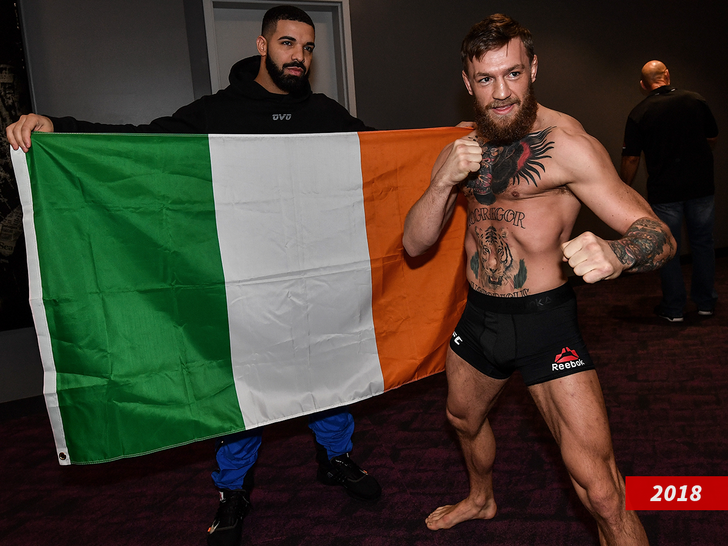 conor mcgregor and drake