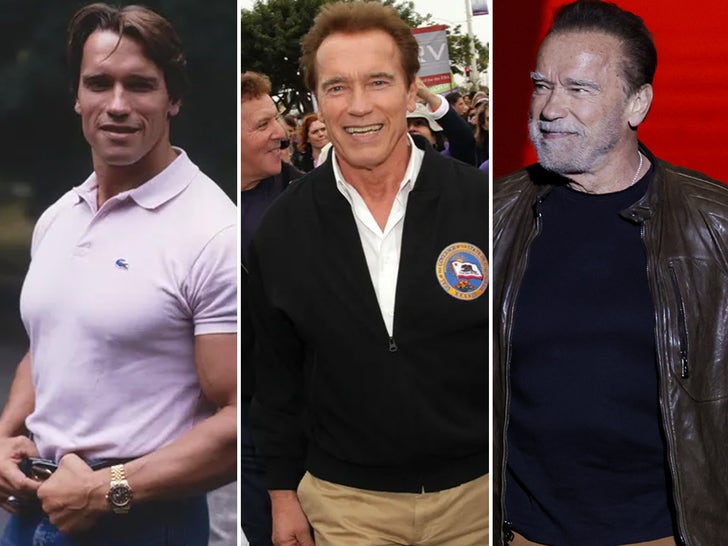 Arnold Schwarzenegger -- Through the Years
