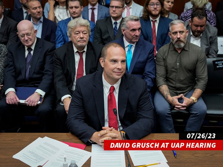 David Grusch at UAP hearing