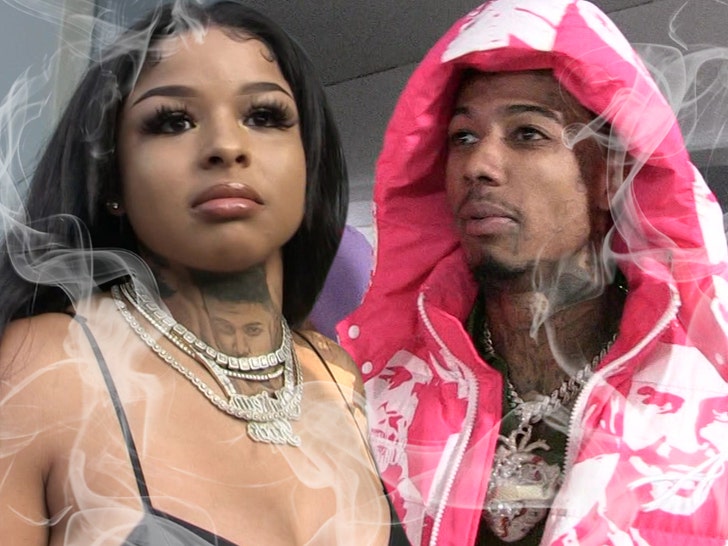 Chrisean and blue face tmz 1