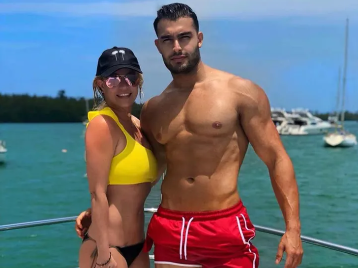 Sam Asghari and Britney Spears Happier Times