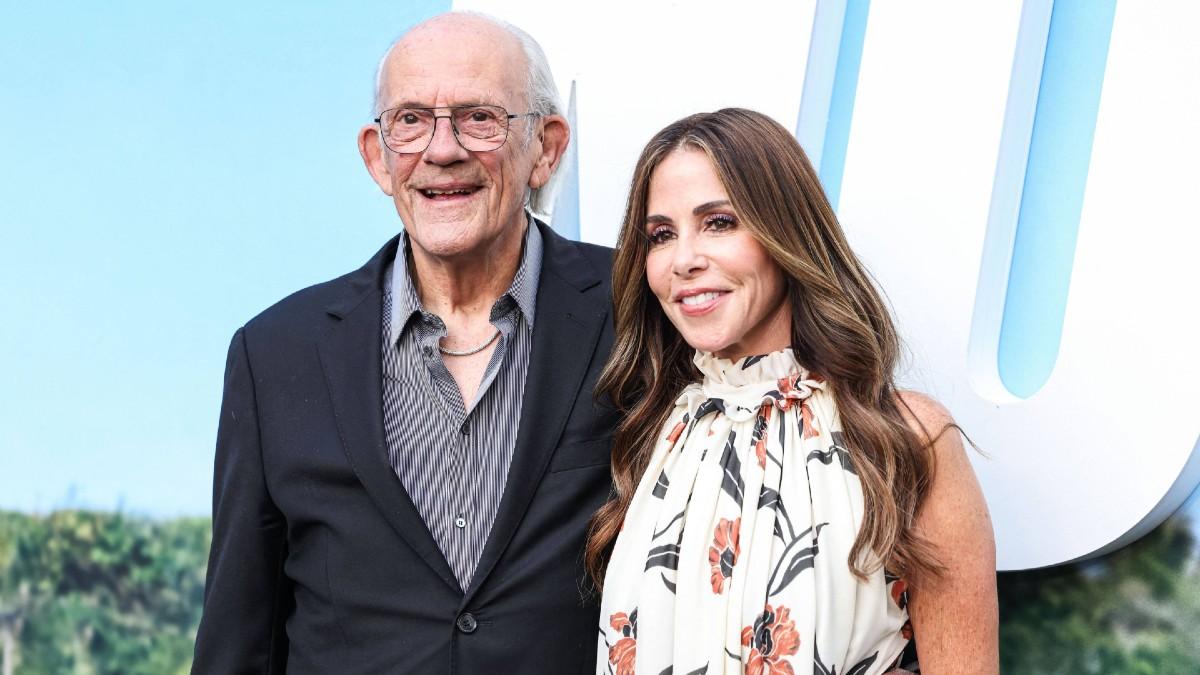 Photo of Christopher Lloyd and Lisa Loiacono