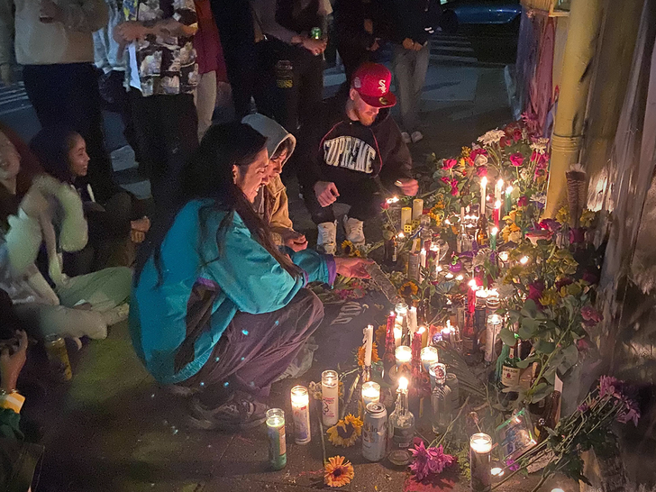 Angus Cloud  memorial