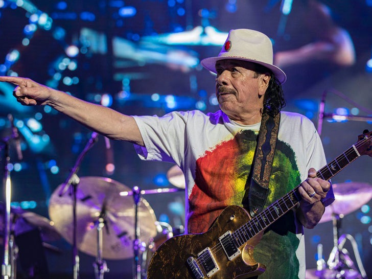Carlos Santana Through The Years