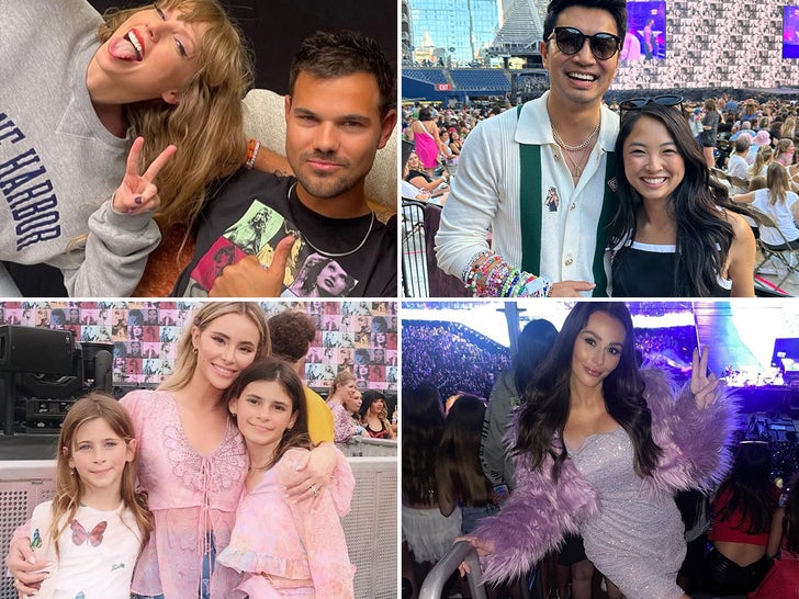Celebs At Taylor Swift's 'The Eras' Concert