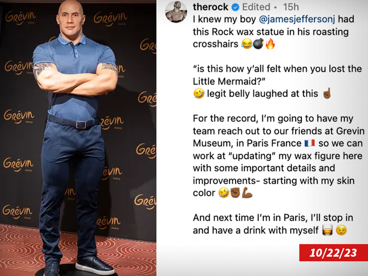 the rock instagram wax