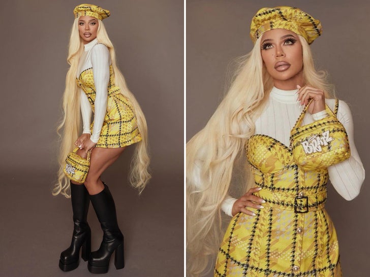 Khloe Kardashian's Bratz Doll Costume