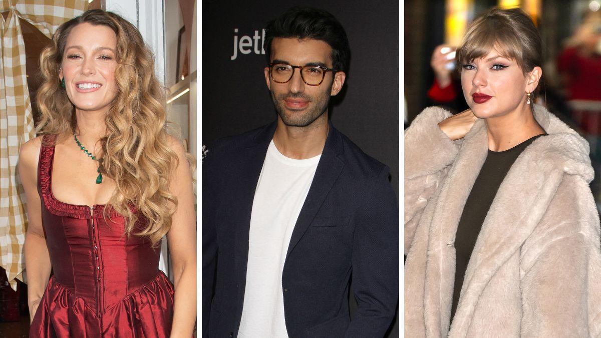 Photo of Blake Lively, Justin Baldoni, Taylor Swift