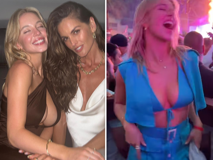 Sydney Sweeney in Ibiza