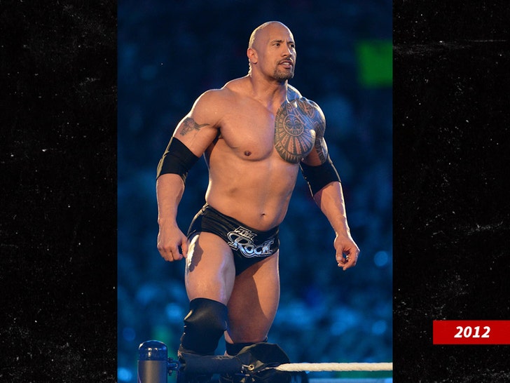 the rock wwe