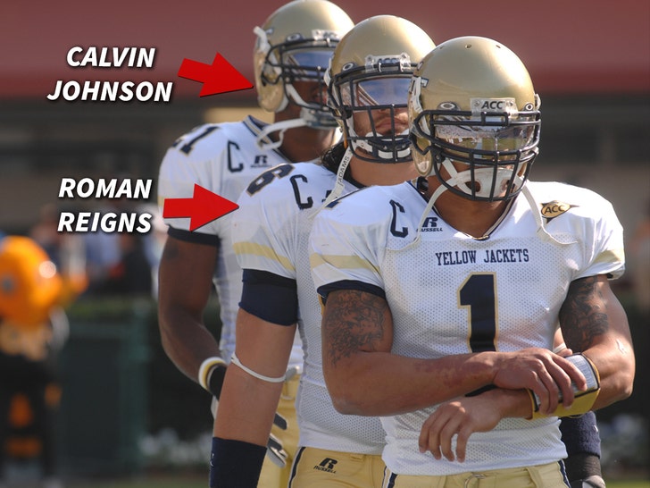 Roman Reigns Calvin Johnson