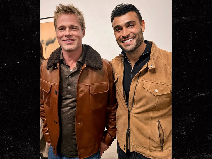 Sam Asghari brad pitt